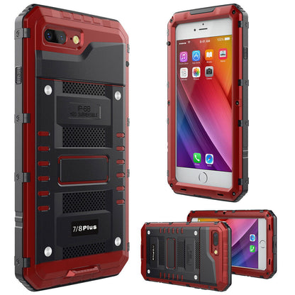 Waterproof Shockproof Case Aluminum Metal Hard For iPhone - carolay.co