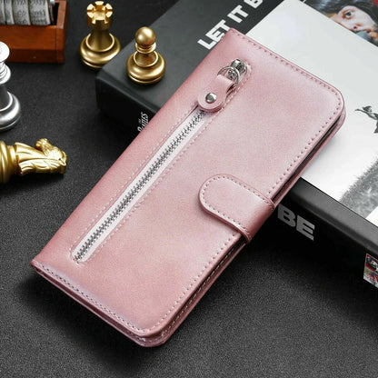 Zipper Wallet Leather Flip Case for Samsung S20 - carolay.co