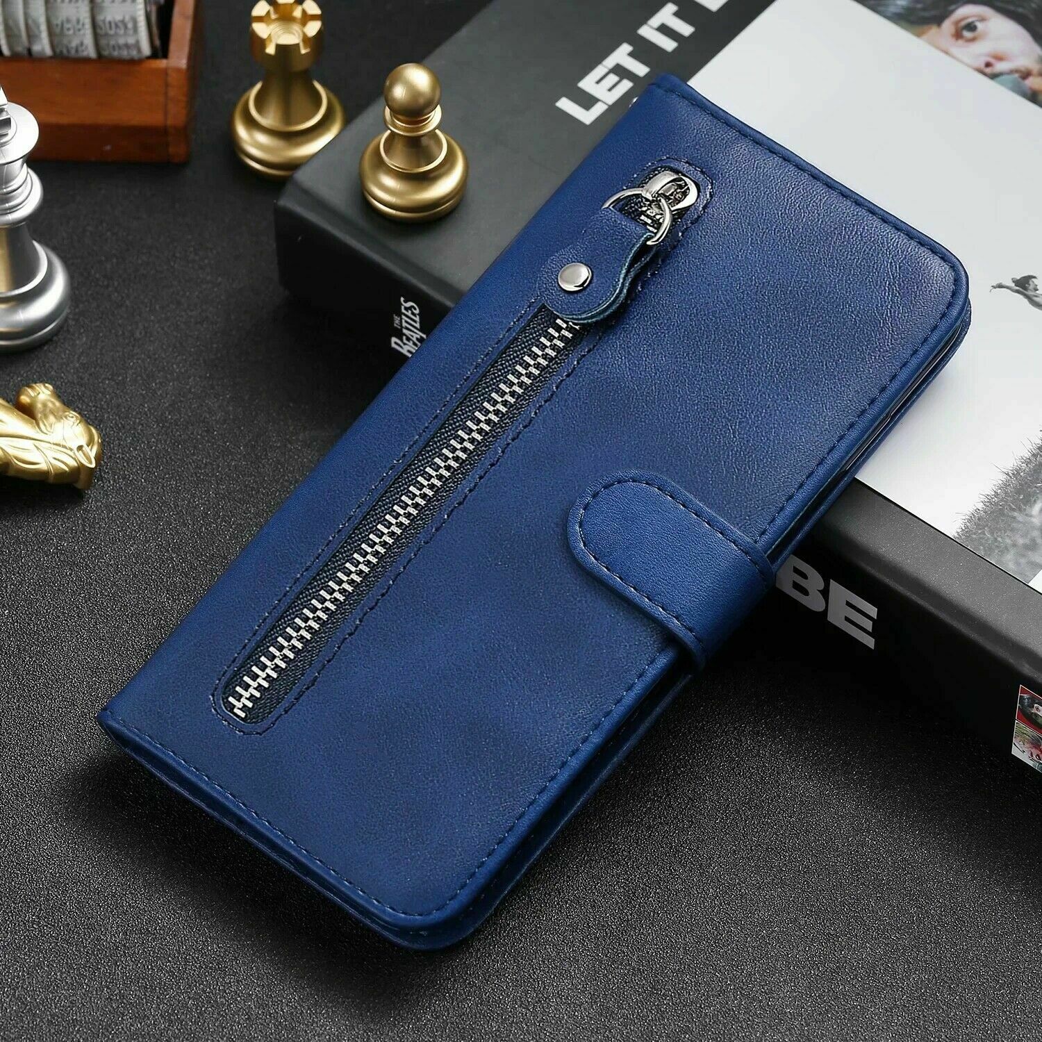 Zipper Wallet Leather Flip Case for Samsung S20 - carolay.co