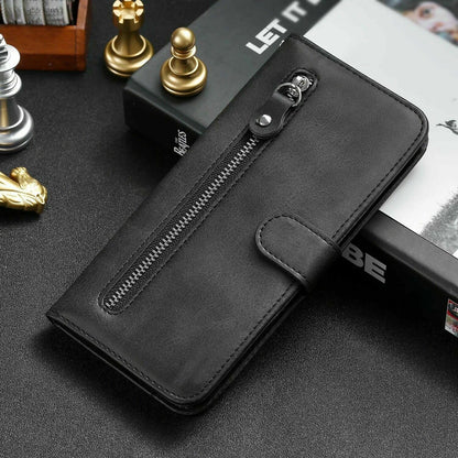 Zipper Wallet Leather Flip Case for Samsung S20 - carolay.co