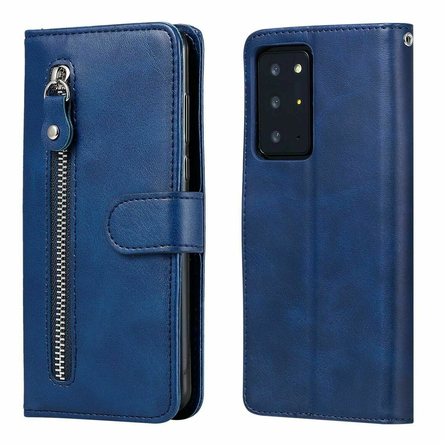 Zipper Wallet Leather Flip Case for Samsung S20 - carolay.co