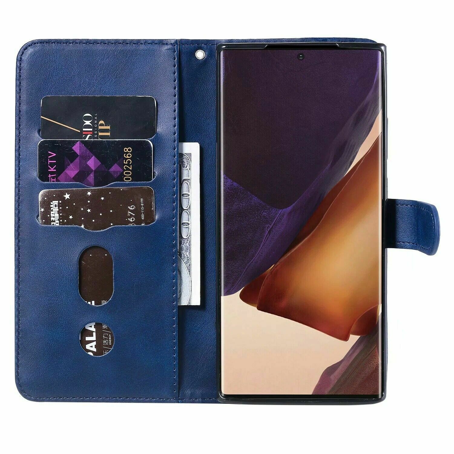 Zipper Wallet Leather Flip Case for Samsung S20 - carolay.co