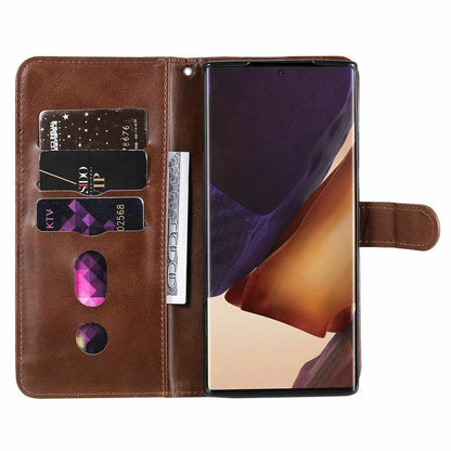 Zipper Wallet Leather Flip Case for Samsung S20 - carolay.co