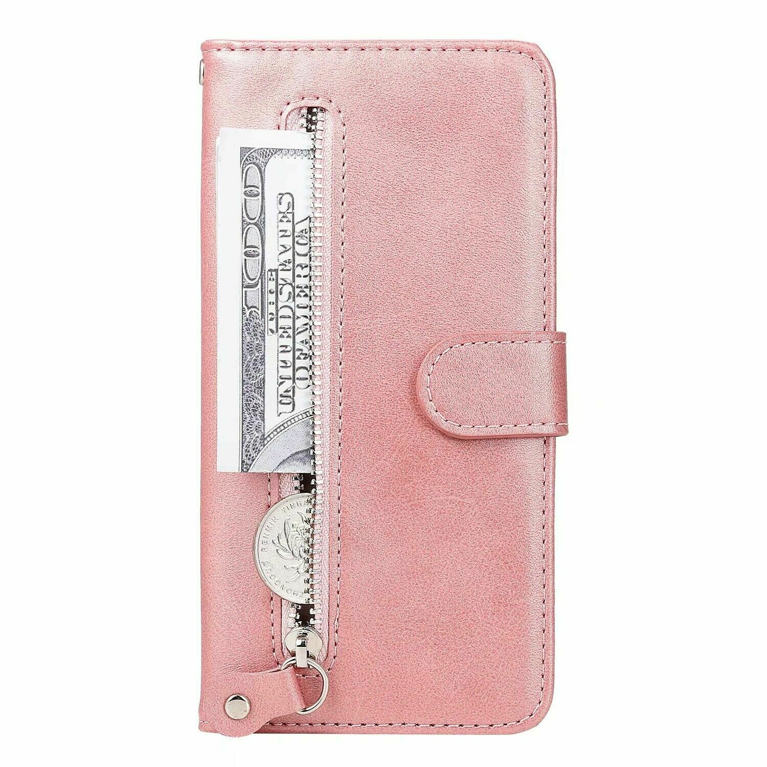 Zipper Wallet Leather Flip Case for Samsung S20 - carolay.co