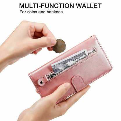 Zipper Wallet Leather Flip Case for Samsung S20 - carolay.co