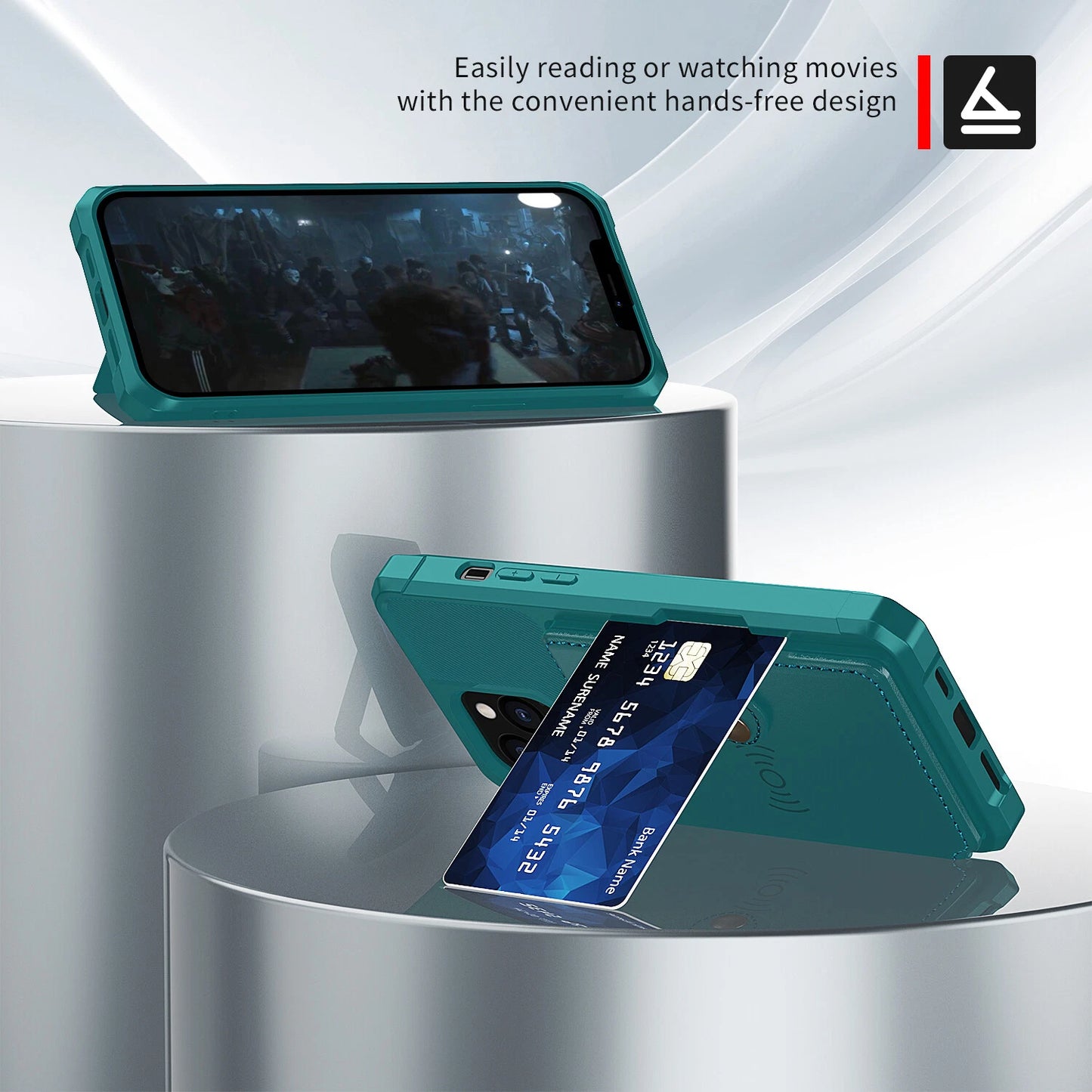 Leather Card Wallet Case Cover For iPhone 17 Pro Max Air 16 15 14 13 12 11 XR