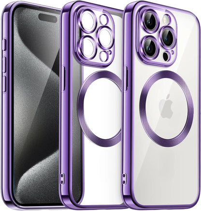 MagSafe Case for iPhone 11-17 Pro Max Air Plus - Built-in Camera Lens Protection