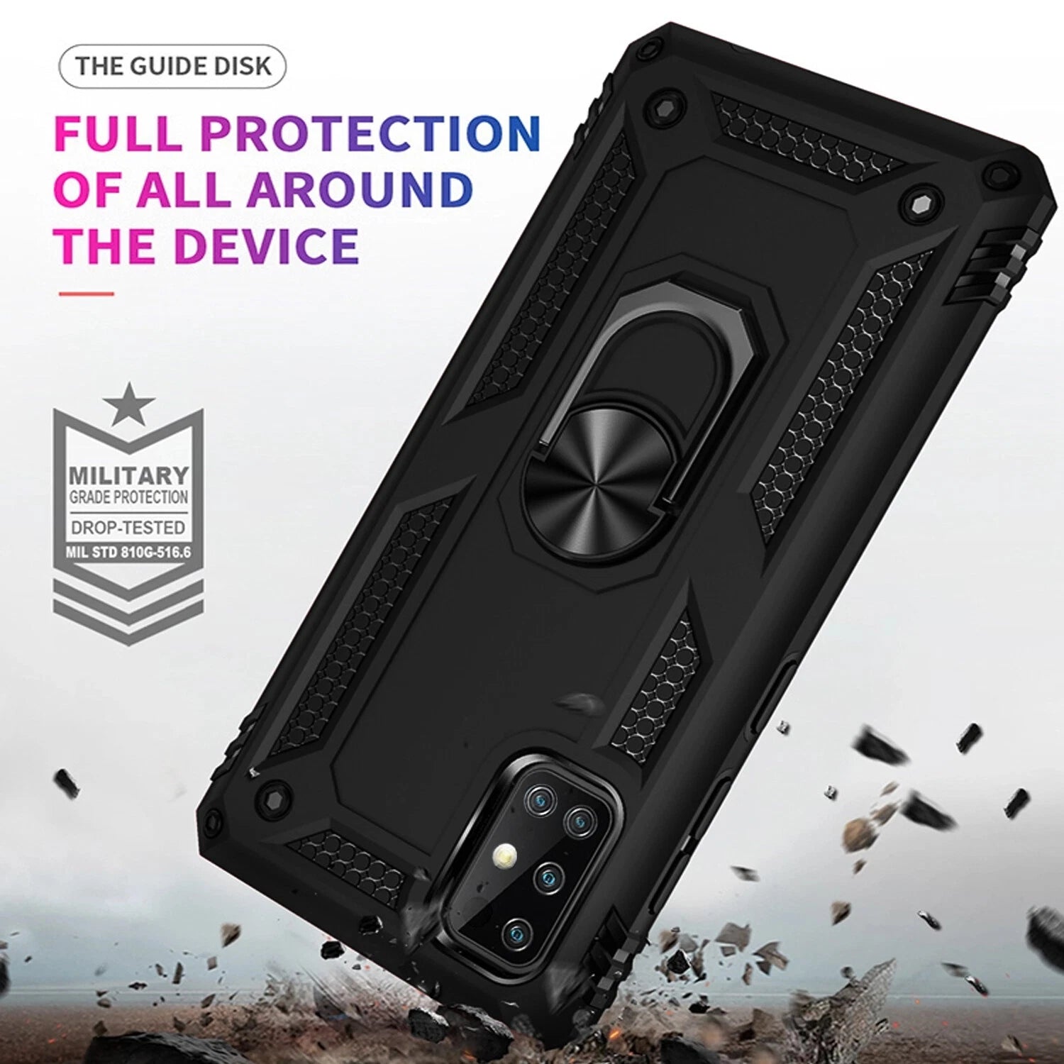 For Samsung Galaxy S20 FE 5G Case /Ultra/Plus Phone Cover +Tempered Glass Screen