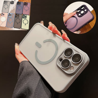 Shockproof Frosted Mag Safe Case For iPhone 17 Pro Max 16 15 14 13 w/ Lens Cover