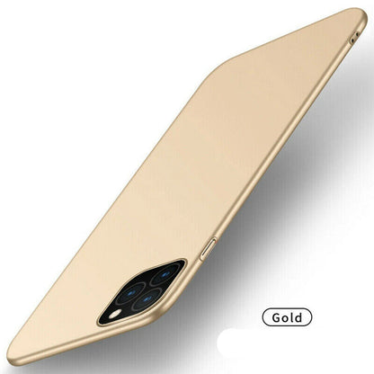 For iPhone 16 15 14 17 Pro Max 13 12 Slim Matte Hard Ultra-thin Phone Case Cover