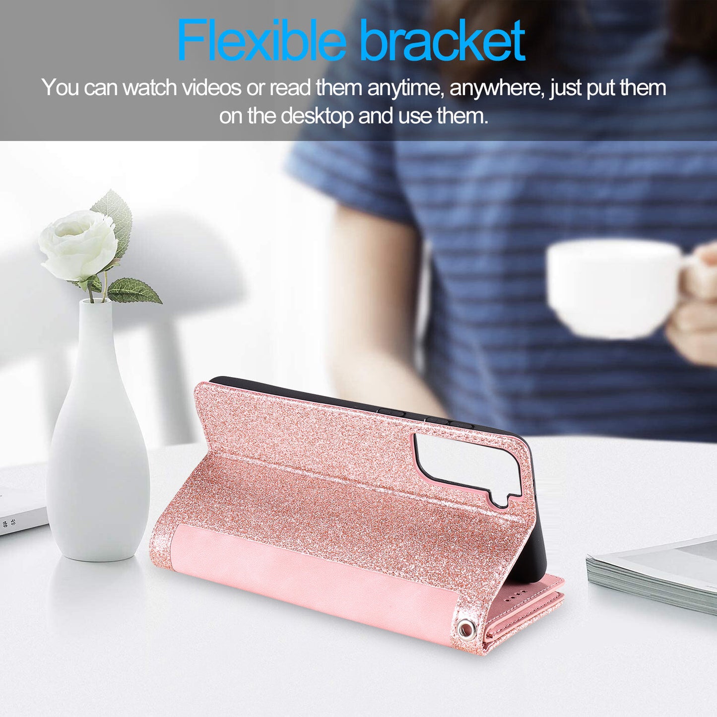 Zipper Leather Wallet Case For Samsung Galaxy S25 S24 S23 S22 Ultra Plus S21 S20