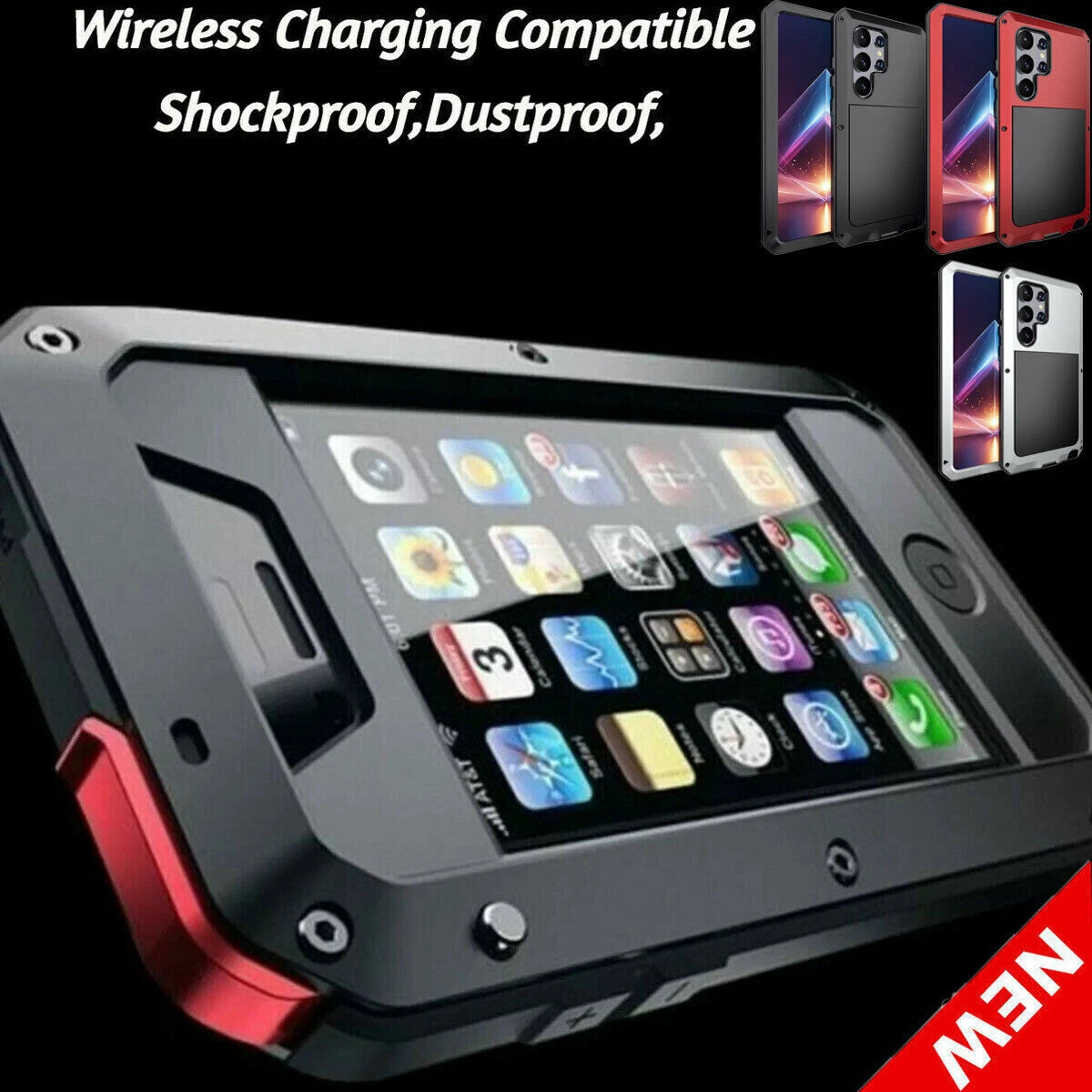 METAL ALUMINIUM CASE COVER FOR SAMSUNG GALAXY S25 S24 S23 S22 S21 Ultra S20 Plus