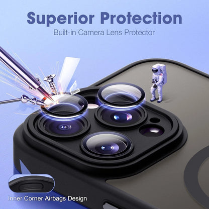 Shockproof Case For iPhone 16 15 14 Pro Max 13 12 11 Lens Cover+2 Tempered Glass