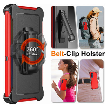 For Samsung Galaxy S25 Ultra S24 S23 S22 S20 FE Case Phone Cover + Screen Glass