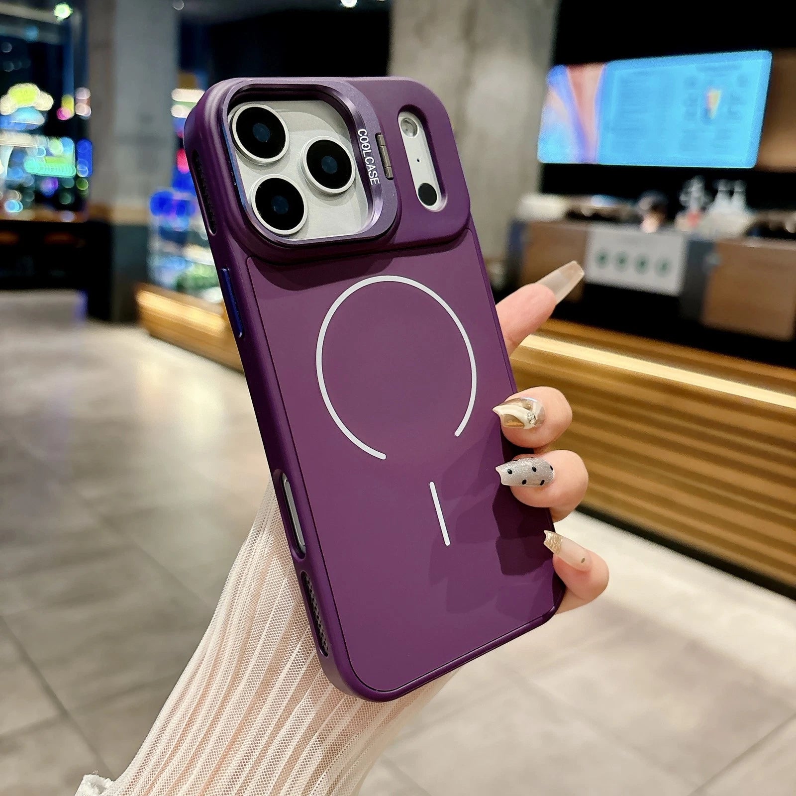 Shockproof Mag Safe Case for iPhone 17 Pro Max Air 16 15 14 13 12 11 Stash Stand