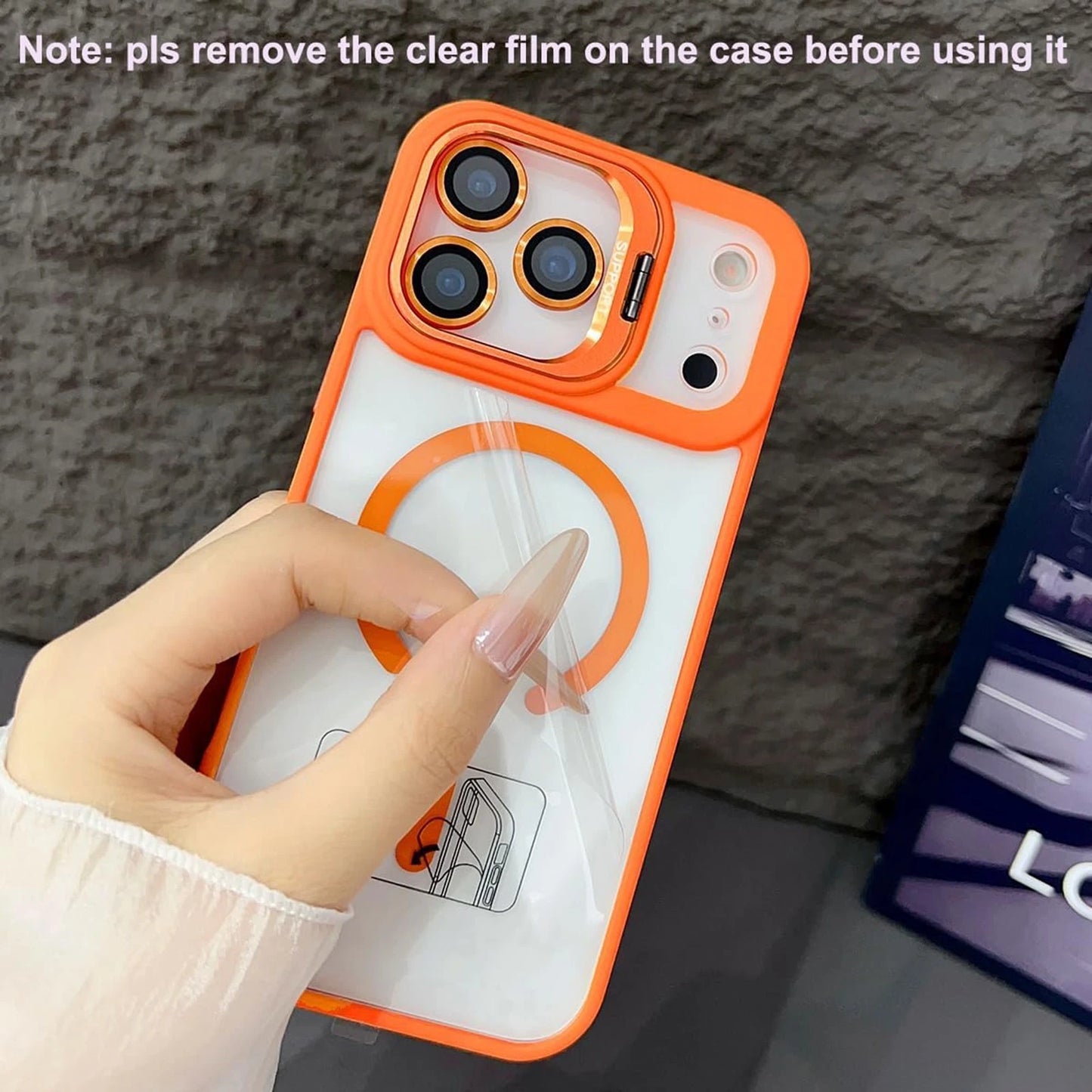 For iPhone 17 Pro Max Air 16 15 14 13 Shockproof Mag Safe Case Camera Lens Cover