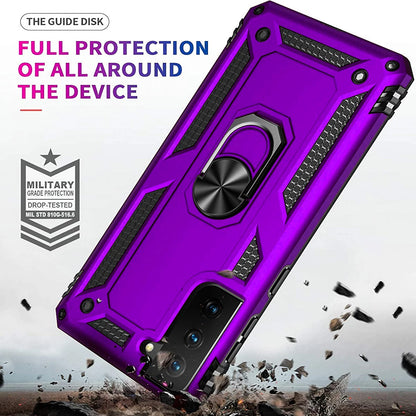 For Samsung Galaxy S21 Case /S21 Ultra/FE Phone Cover + Tempered Glass Screen