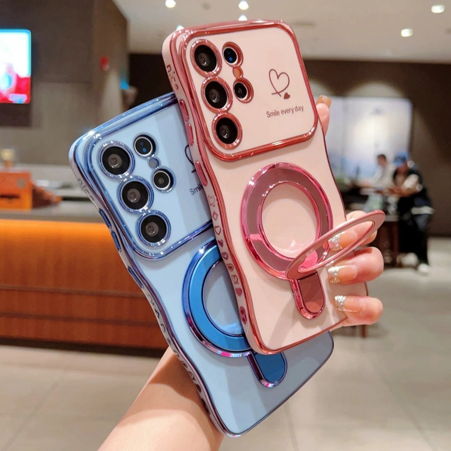 For Samsung Galaxy S25 FE/Edge S24 S23 S22 Ultra Case Shockproof Kickstand Cover