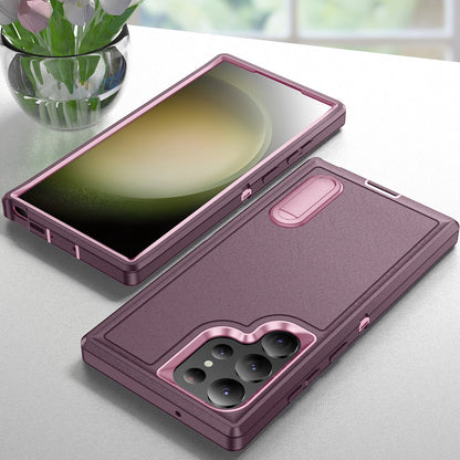 For Samsung S25 Ultra S23/S22+ S24 Case Hybrid Shockproof Hard Back Phone Cover