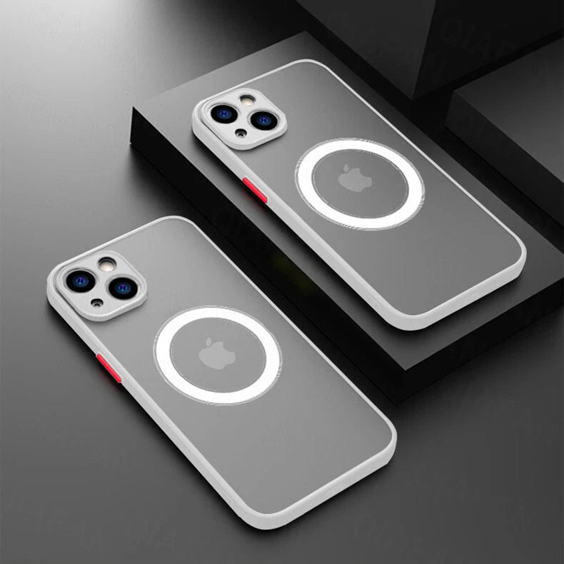 For iPhone 17 16 15 14 13 12 11 Pro Max Case Mag Safe Magnetic Camera Lens Cover