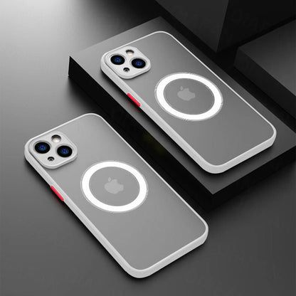 For iPhone 17 16 15 14 13 12 11 Pro Max Case Mag Safe Magnetic Camera Lens Cover