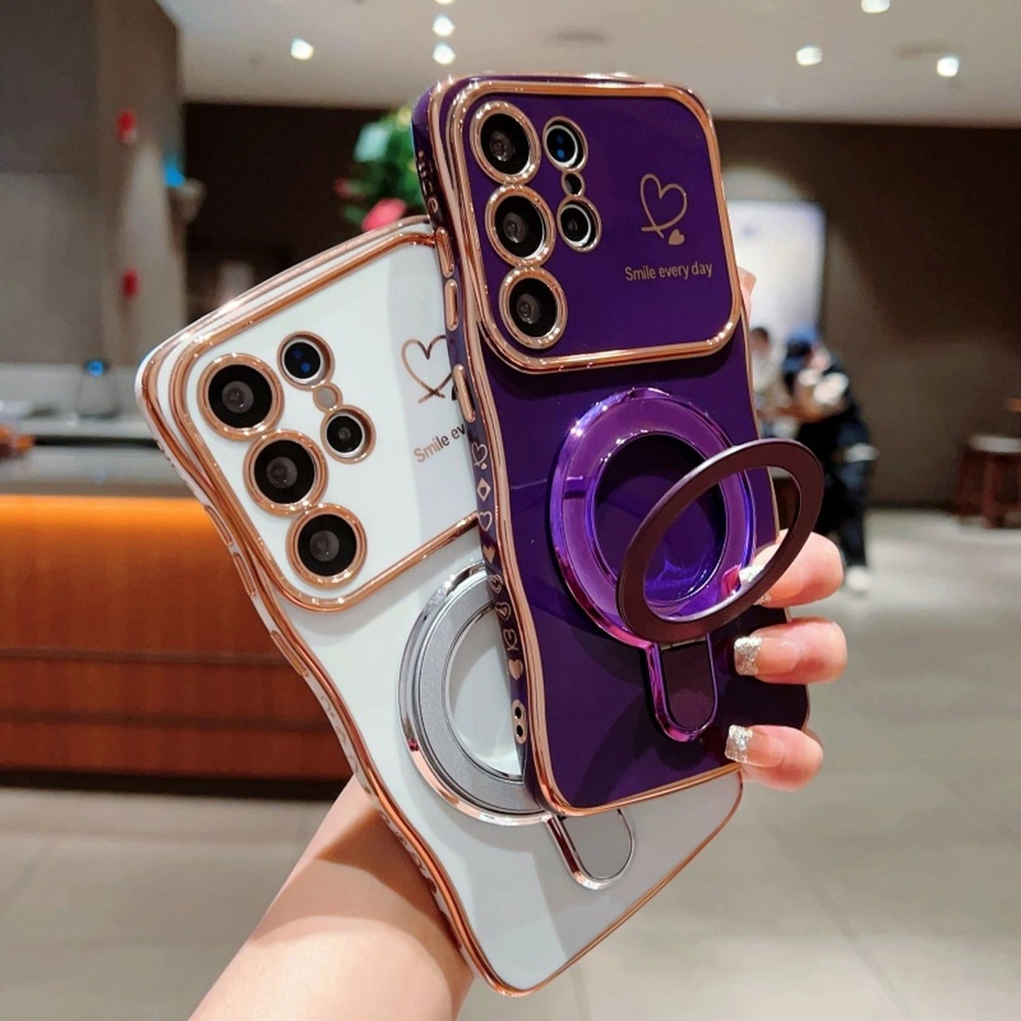 For Samsung Galaxy S25 FE/Edge S24 S23 S22 Ultra Case Shockproof Kickstand Cover