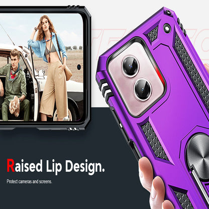 For Motorola Moto G 2025 Case/5G 2024/2023/2022 Phone Cover + Tempered Glass