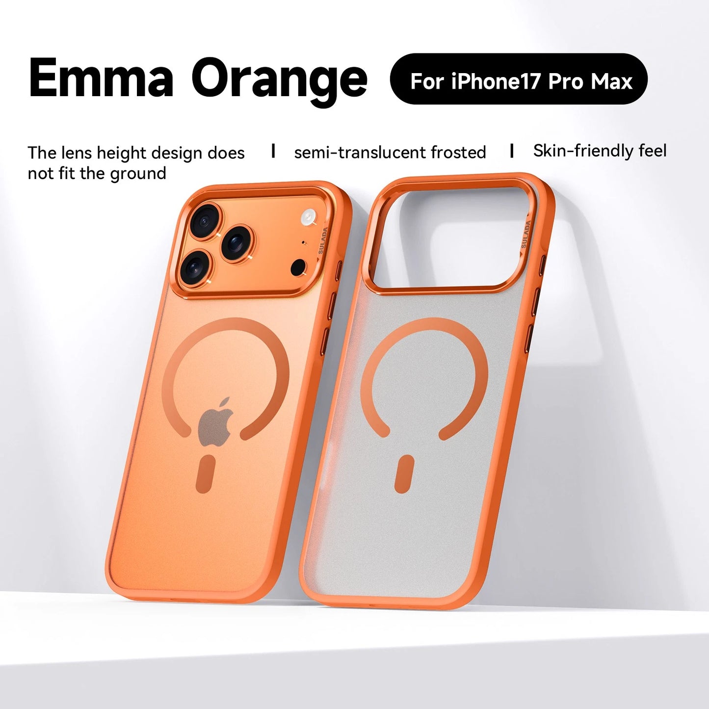 Frosted Magnetic Case Shockproof Hybrid Cover For iPhone 17 Pro Max 16 15 Pro