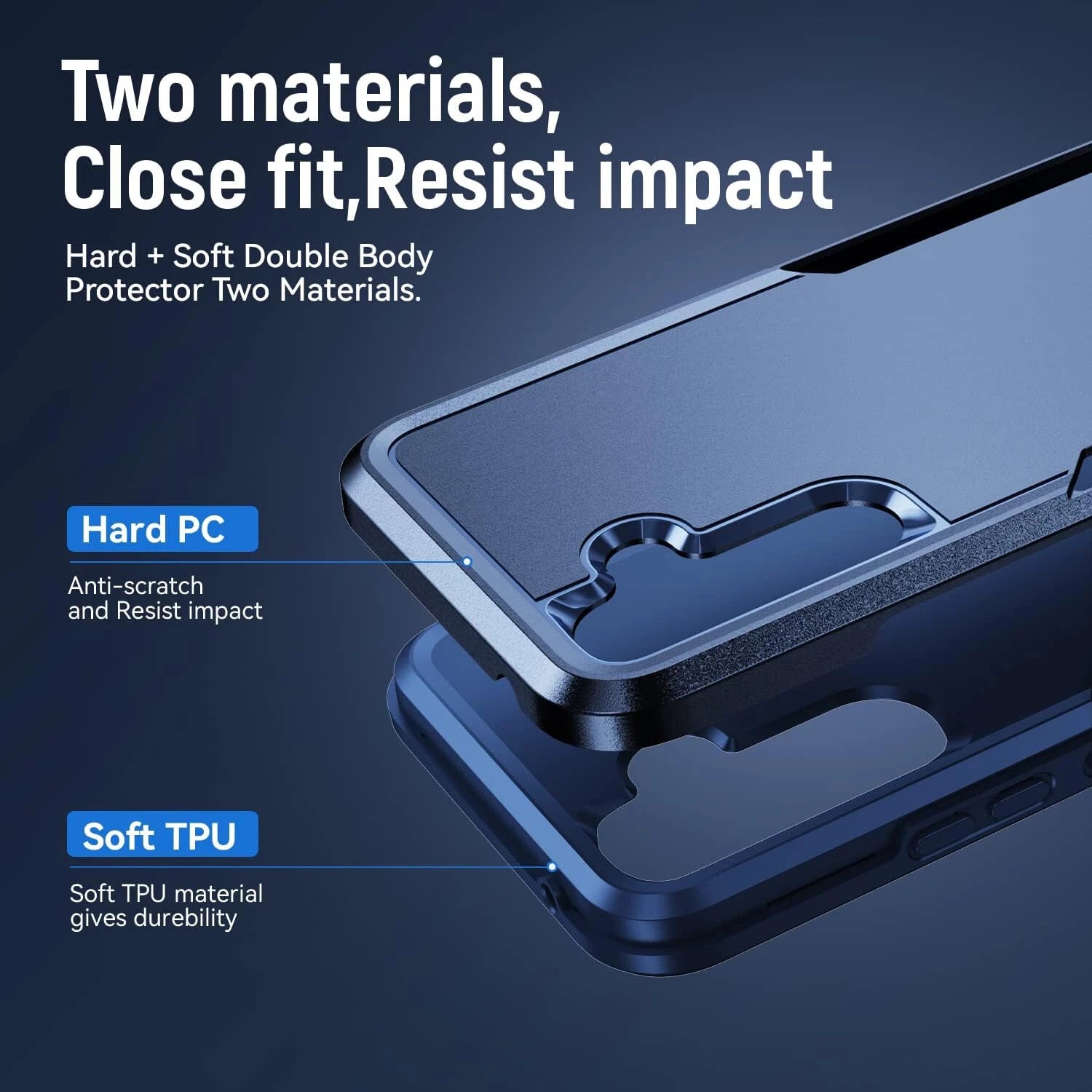 For Samsung Galaxy A16 A15 5G A14 A54 A03S A13 A32 A33 Case Phone Cover + Glass