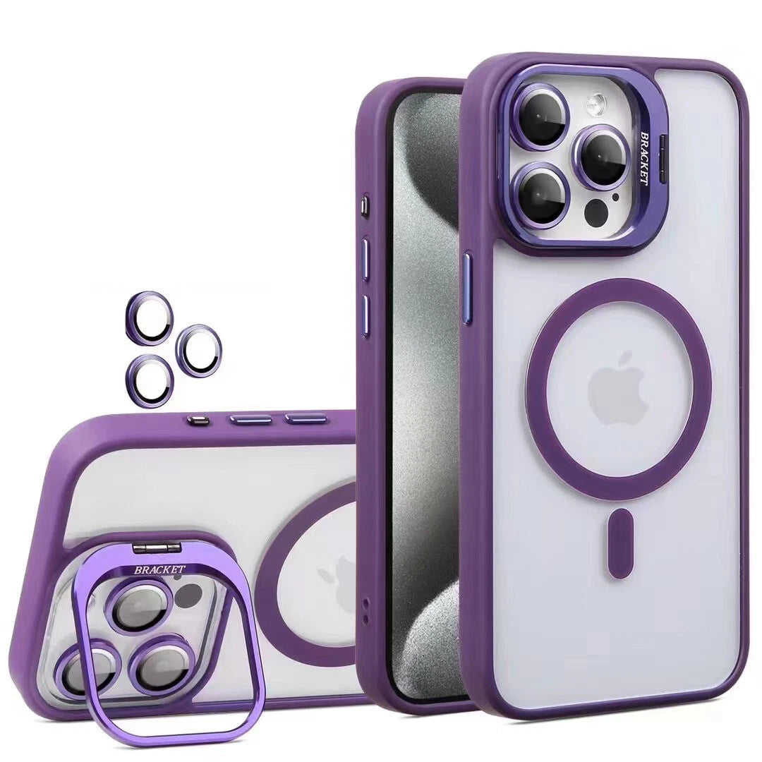 Shockproof Mag Safe Case For iPhone 16 17 Pro Max 15 14 13 12 Camera Lens Cover