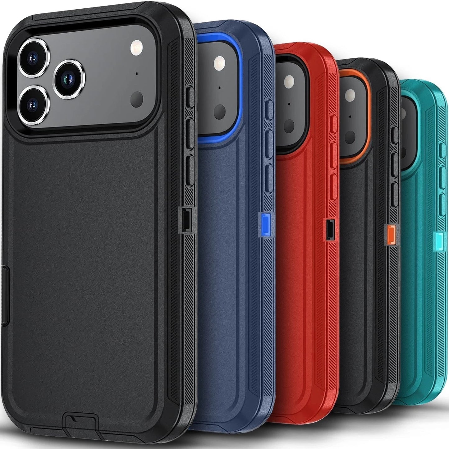For iPhone 17 Air 16 15 Pro Max 14 13 12 11 Phone Case Heavy Duty Shockproof