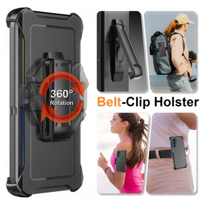 For Samsung Galaxy S25 Ultra S24 S23 S22 S20 FE Case Phone Cover + Screen Glass