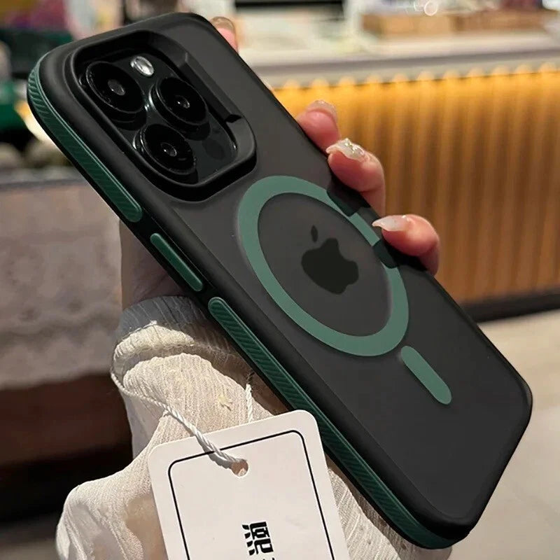 Magnetic Phone Case For iPhone 16 15 14 13 12 11 Pro Max Plus Bumper Hard Cover