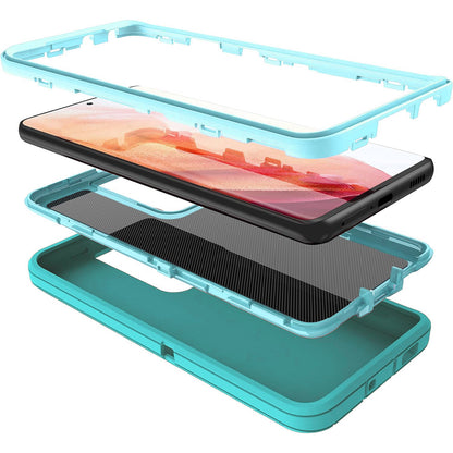 For Samsung Galaxy S25 Ultra S24 S23 S22 S20 FE Case Phone Cover + Screen Glass
