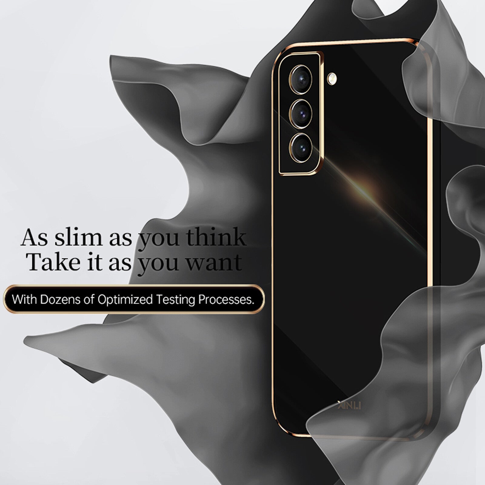 For Samsung S25 Ultra S24 S23 S22 S21 Plating Shockproof Case Ultra Thin Cover