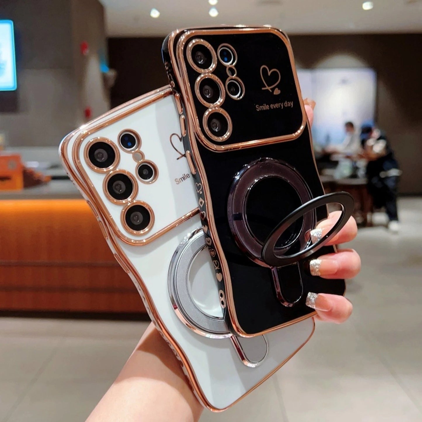 For Samsung Galaxy S25 FE/Edge S24 S23 S22 Ultra Case Shockproof Kickstand Cover