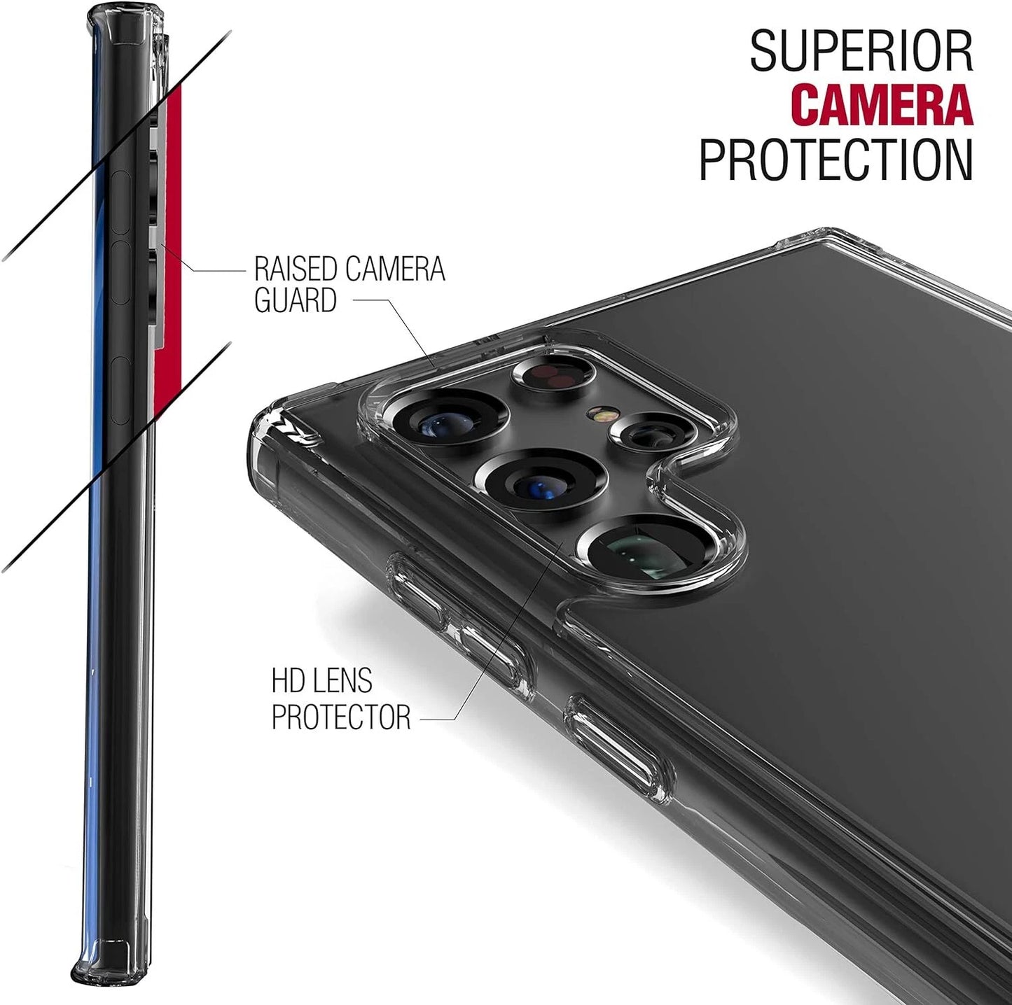 For Samsung Galaxy S25 S24 S23 S22 S21 Ultra Mag Safe Magnetic Clear Case Cover