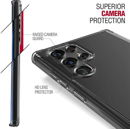 For Samsung Galaxy S25 S24 S23 S22 S21 Ultra Mag Safe Magnetic Clear Case Cover