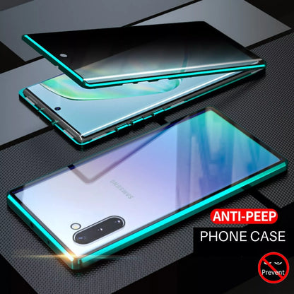 For Samsung Galaxy S25 Ultra S24+ S23 S22 S21 360�� Anti-Spy Magnetic Glass 