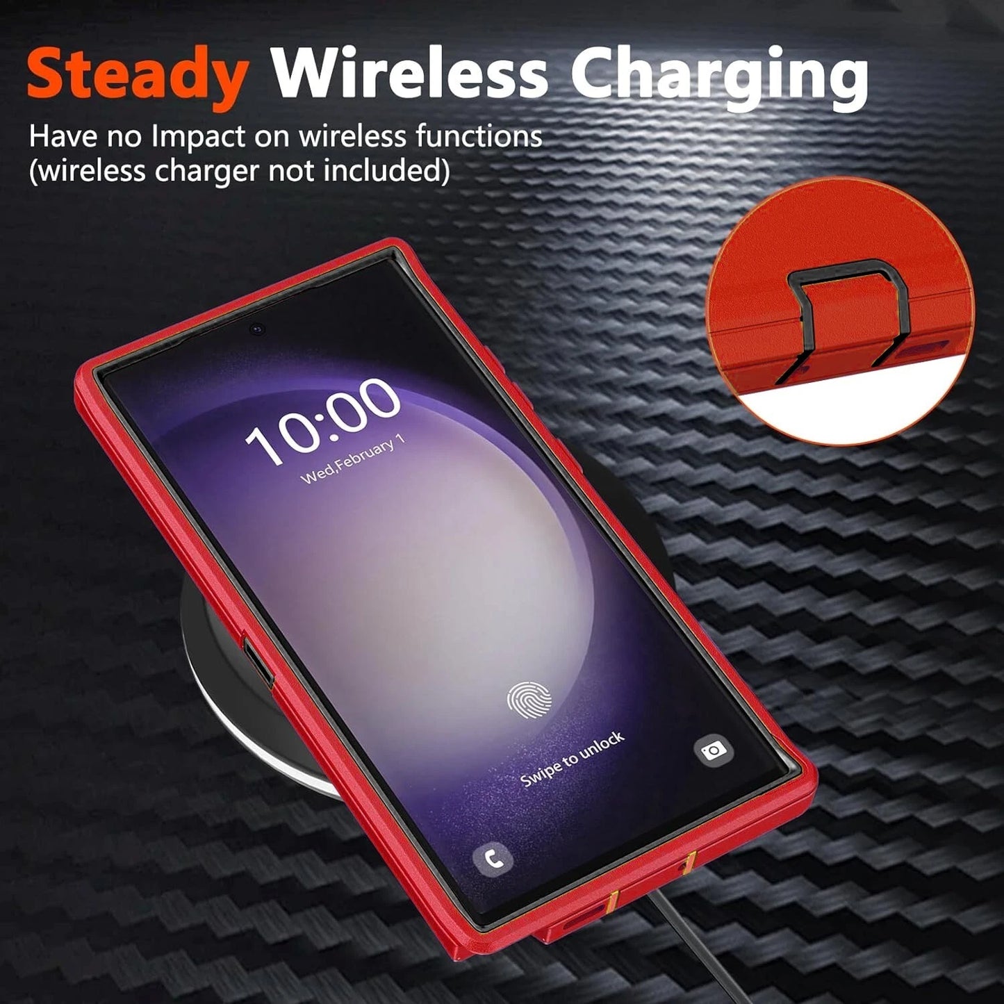 For Samsung Galaxy S25 Ultra Case S24 S23 Plus S22 S21 S20 FE Phone Cover +Glass