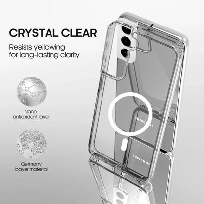 For Samsung Galaxy S25 S24 S23 S22 S21 Ultra Mag Safe Magnetic Clear Case Cover