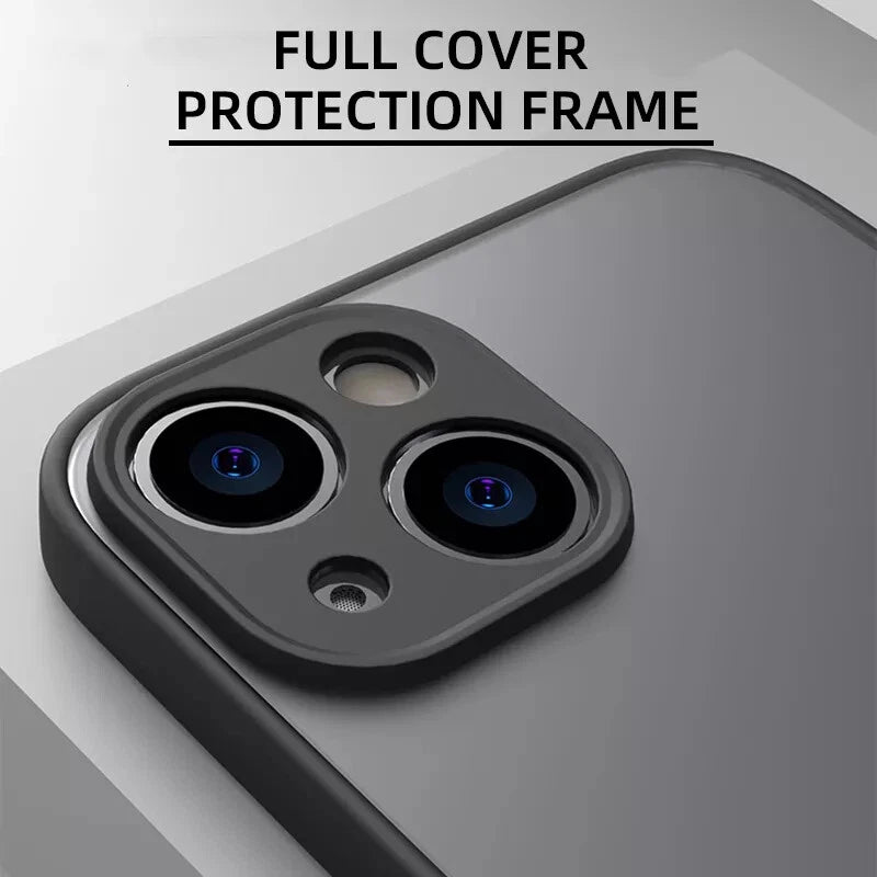 Shockproof Case for iPhone 16 15 14 13 12 11 Pro Max XR 8 7 SE Camera Lens Cover