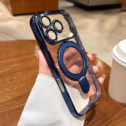 Shockproof Mag Safe Case For iPhone 17 Pro Max Air Kickstand Camera Lens Cover