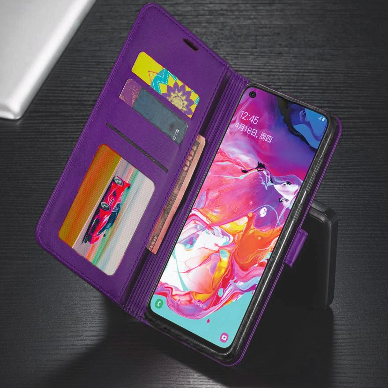 For Samsung Galaxy A16 5G A15 A14 A54 A03S A13 Case Phone Cover + Tempered Glass