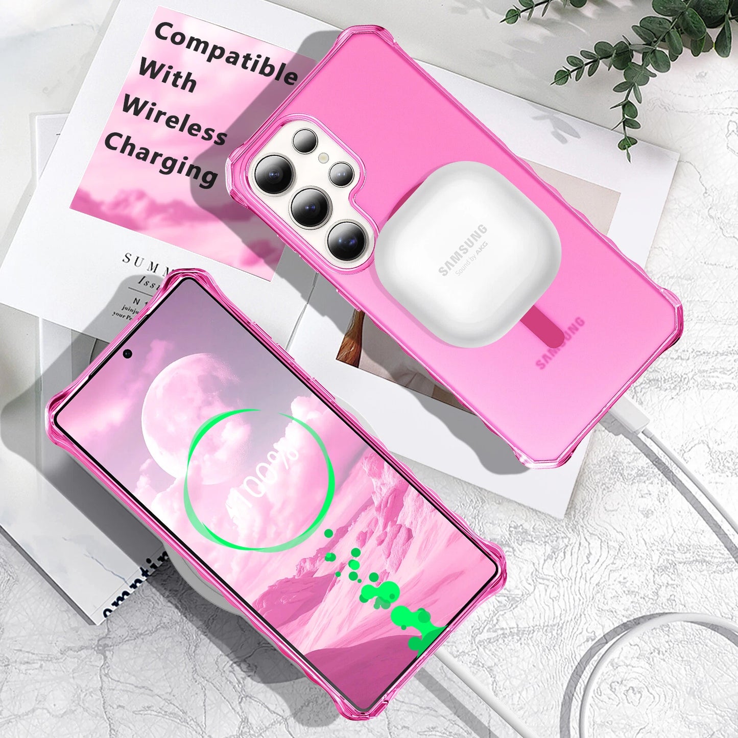 Elite MagSafe Shield for Samsung Galaxy S25 Ultra - Precision Matte TPU & PC Fusion