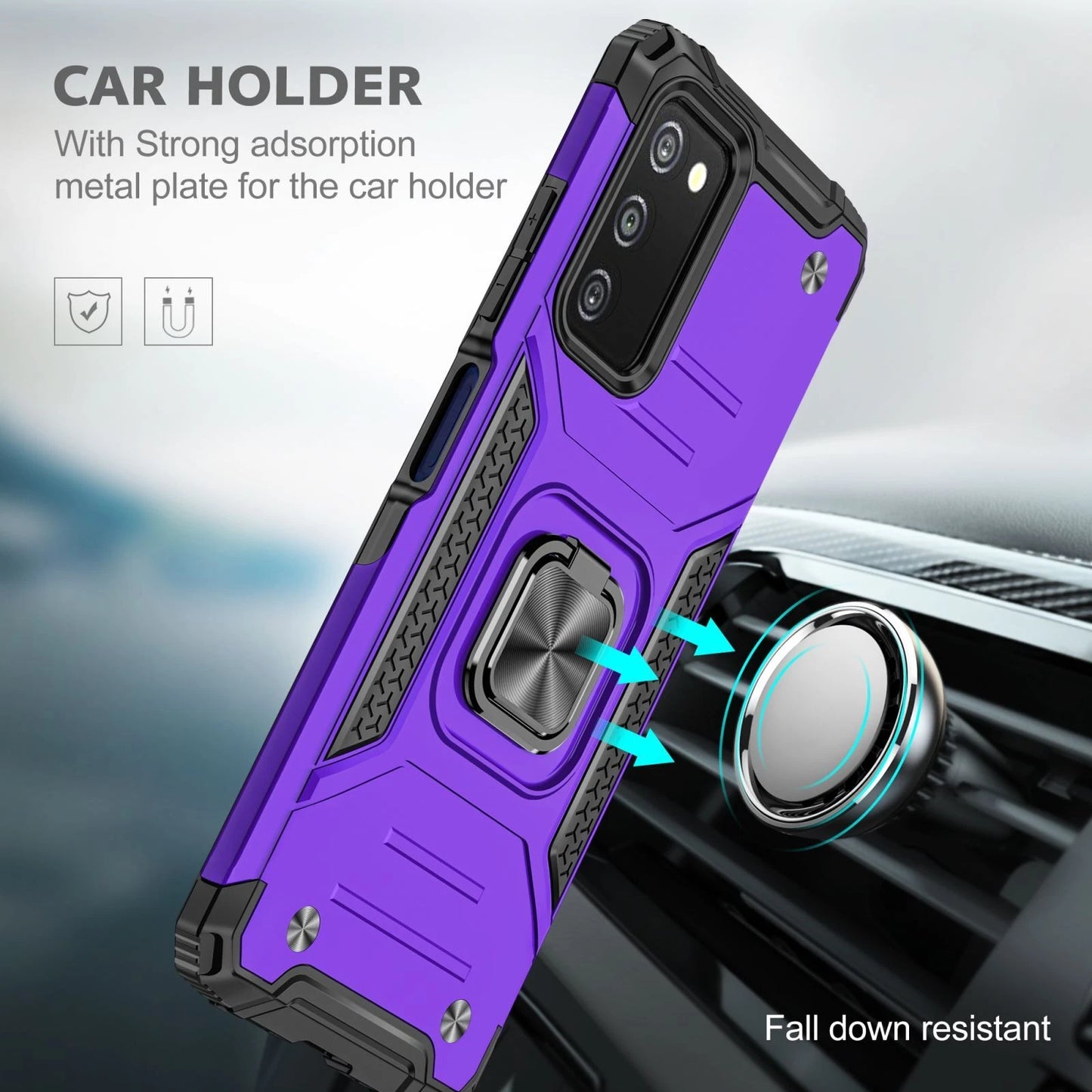 For Samsung Galaxy A15 5G Case /A14 5G/A54/A03S/A13 Phone Cover +Glass Protector