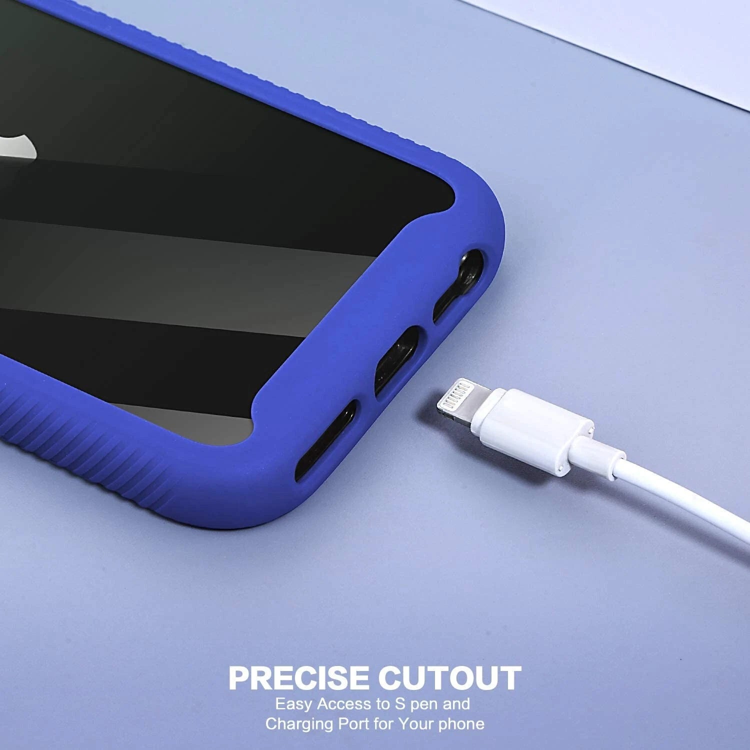For iPhone SE Case /8/7 Plus/6S Phone Cover Shockproof Heavy Duty + Screen Glass