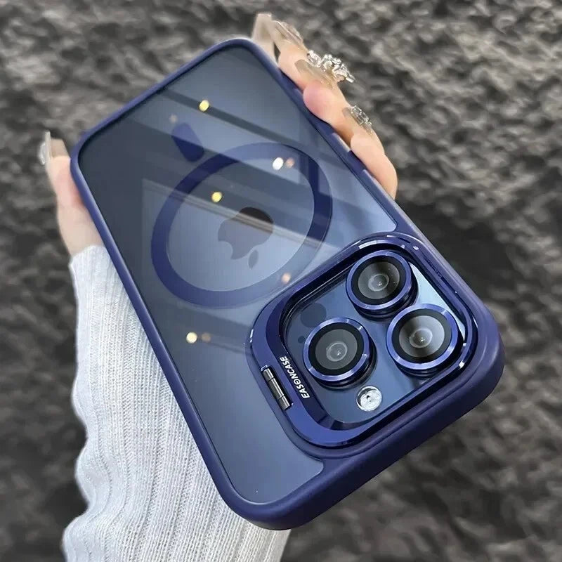 For iPhone 17 Air 16 Pro Max 15 14 13 12 11 Shockproof Mag Safe Case Camera Lens