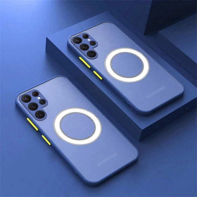 Magnetic Case Camera Cover For Samsung Galaxy S25 S24 S23 S22 S21 S20 Magsafe