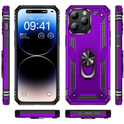 For iPhone 13 Case/13 Pro Max/13 Mini Phone Cover Shockproof + Tempered Glass